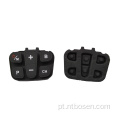 Botão de silicone personalizado do teclado do controle da chave elétrica